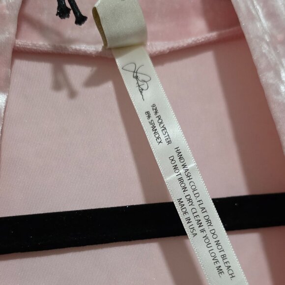 Pink Velvet Baby Boxer Robe (Robe Only) in Strawberry Ice Cream - Picture 8 of 9